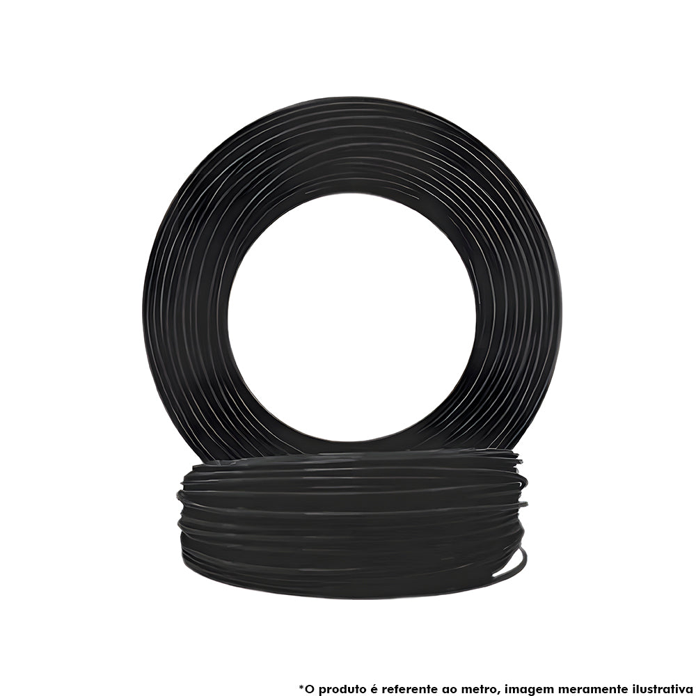 Metro de Cabo De Rede Landutti Upt Cat5 100% Cobre Condutti, Preto